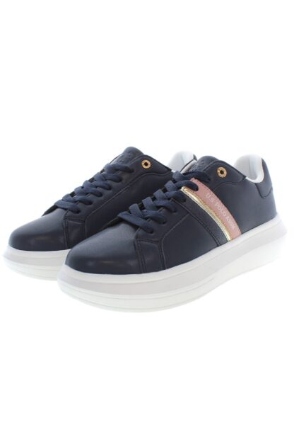 U.S. POLO ASSN. - Blue Polyester Women Sneaker