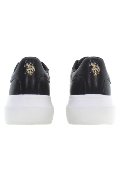 U.S. POLO ASSN. - Black Polyester Women Sneaker