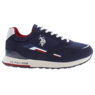 U.S. POLO ASSN. - Blue Polyester Men Sneaker