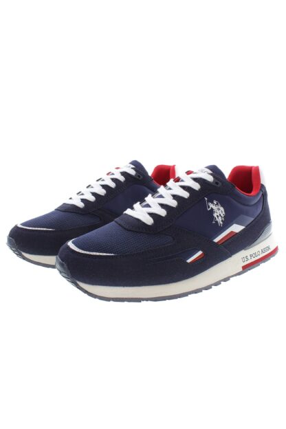 U.S. POLO ASSN. - Blue Polyester Men Sneaker