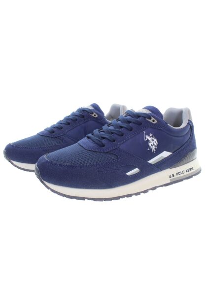 U.S. POLO ASSN. - Blue Polyester Men Sneaker