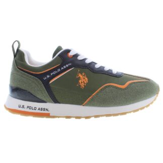 U.S. POLO ASSN. - White Polyester Men Sneaker