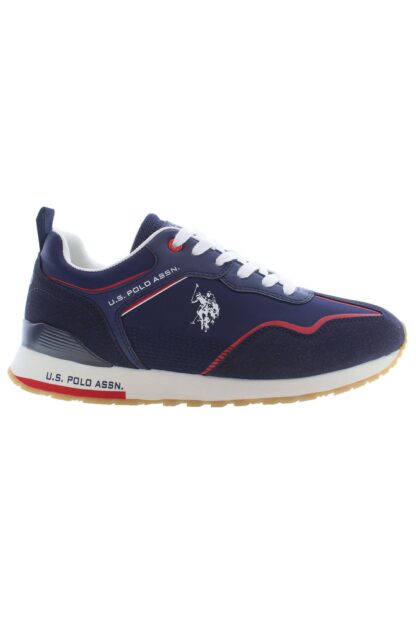 U.S. POLO ASSN. - Blue Polyester Men Sneaker