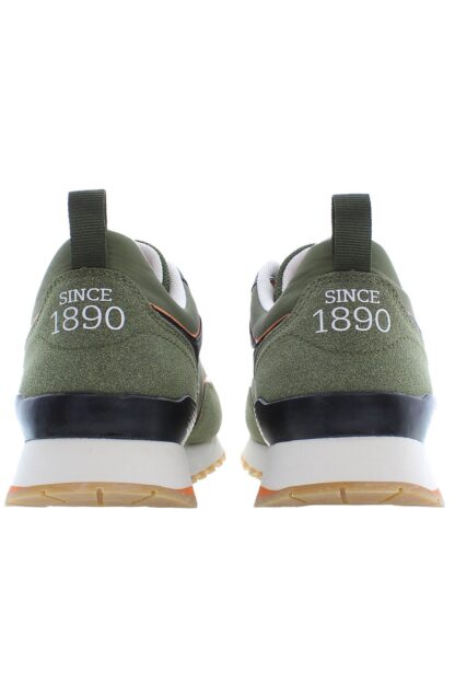 U.S. POLO ASSN. - Green Polyester Men Sneaker