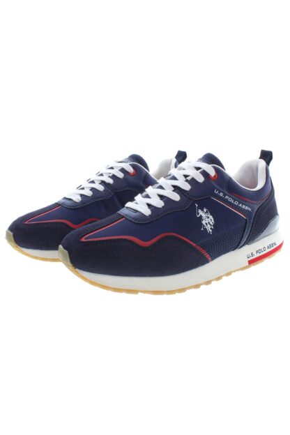 U.S. POLO ASSN. - Blue Polyester Men Sneaker