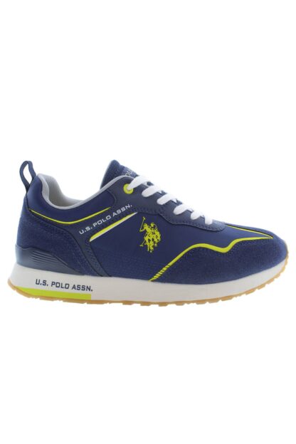 U.S. POLO ASSN. - Blue Polyester Men Sneaker