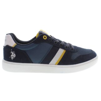 U.S. POLO ASSN. - Black Polyester Men Sneaker