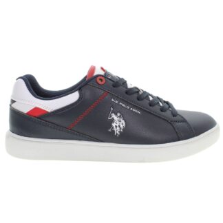 U.S. POLO ASSN. - White Polyester Men Sneaker