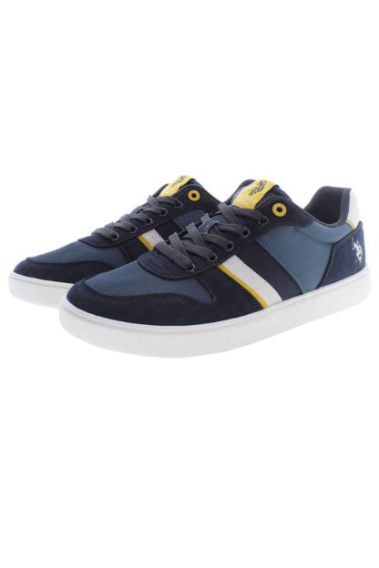 U.S. POLO ASSN. - Blue Polyester Men Sneaker