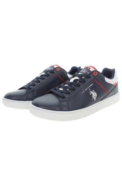 U.S. POLO ASSN. - Blue Polyester Men Sneaker