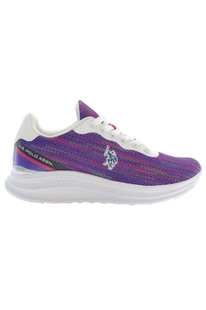 U.S. POLO ASSN. - Purple Polyester Women Sneaker