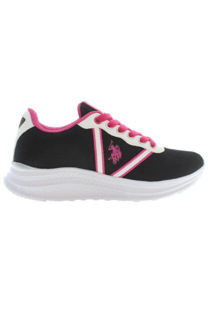 U.S. POLO ASSN. - Black Polyester Women Sneaker