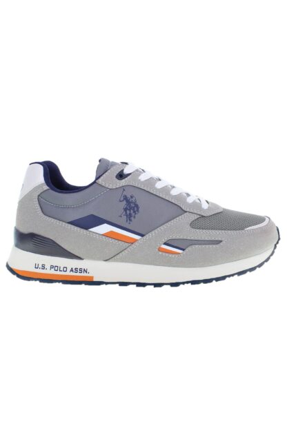 U.S. POLO ASSN. - Gray Polyester Men Sneaker