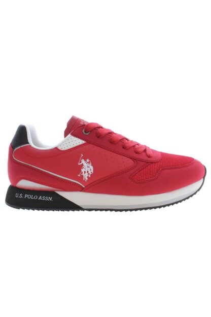 U.S. POLO ASSN. - Red Polyester Men Sneaker