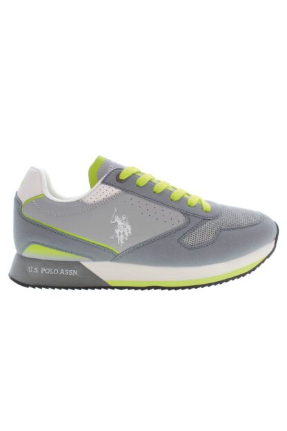 U.S. POLO ASSN. - Gray Polyester Men Sneaker