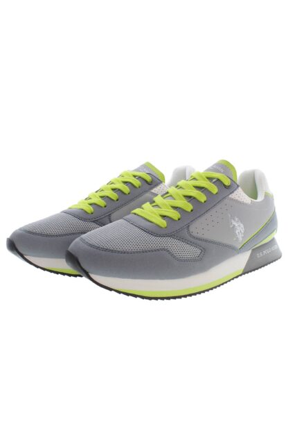 U.S. POLO ASSN. - Gray Polyester Men Sneaker