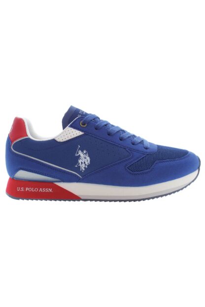 U.S. POLO ASSN. - Blue Polyester Men Sneaker