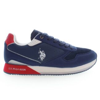 U.S. POLO ASSN. - Blue Polyester Men Sneaker