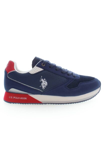 U.S. POLO ASSN. - Blue Polyester Men Sneaker