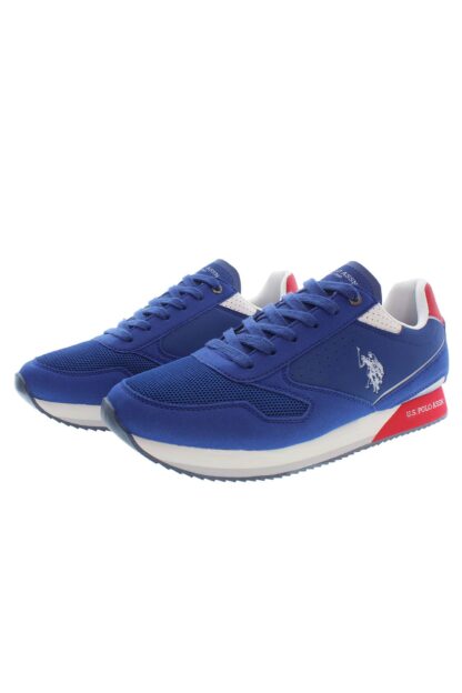 U.S. POLO ASSN. - Blue Polyester Men Sneaker