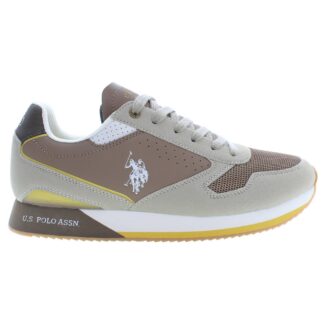 U.S. POLO ASSN. - Gray Polyester Men Sneaker