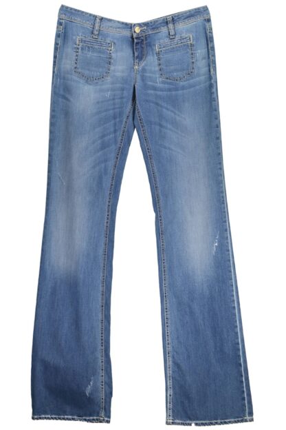 Met - Blue Cotton Women Jeans