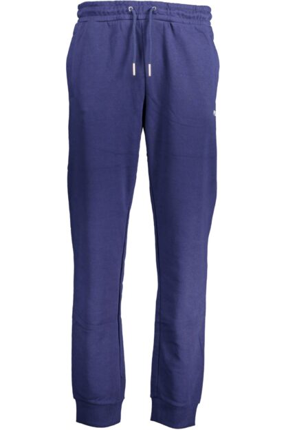 Fila - Blue Cotton Men Sports Trouser