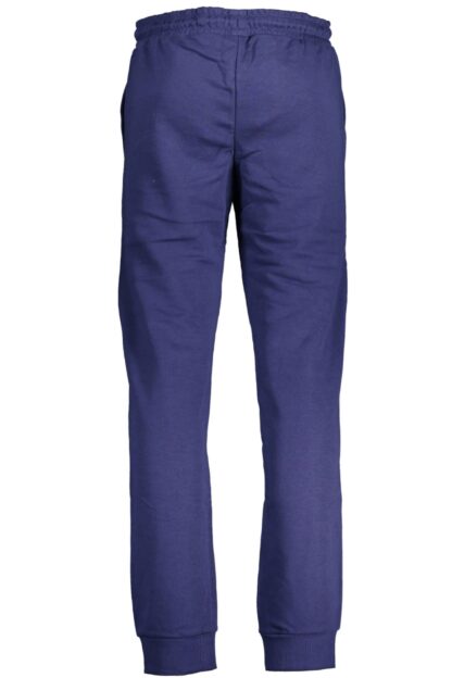 Fila - Blue Cotton Men Sports Trouser