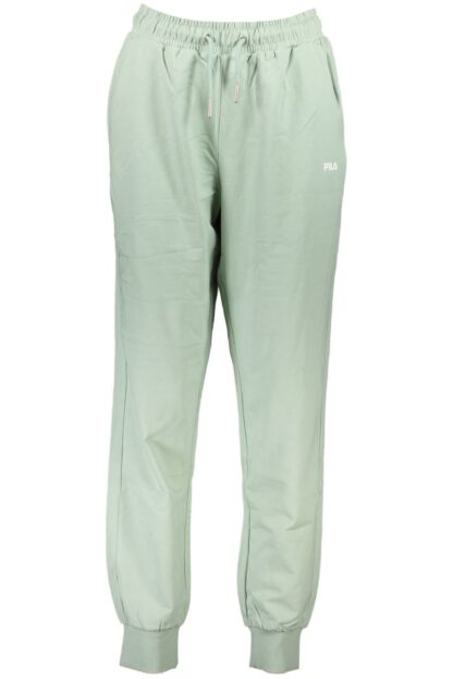 Fila - Green Cotton Women's Pant