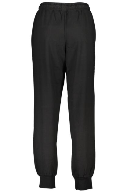 Fila - Black Cotton Women Sports Trouser