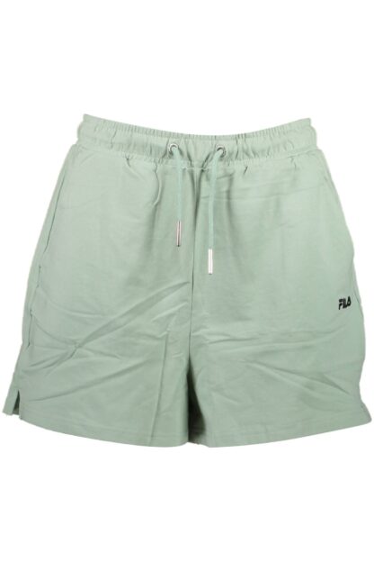 Fila - Green Cotton Women Short