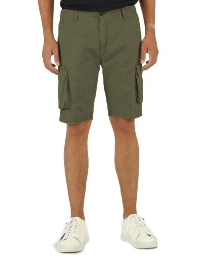 Fred Mello - Classic Green Cotton Bermuda Shorts