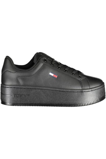 Tommy Hilfiger - Black Polyester Women Sneaker