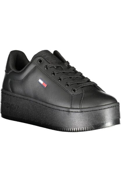 Tommy Hilfiger - Black Polyester Women Sneaker