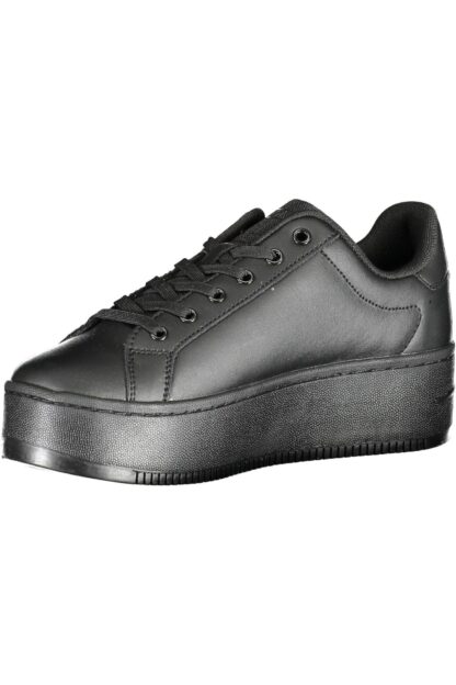 Tommy Hilfiger - Black Polyester Women Sneaker