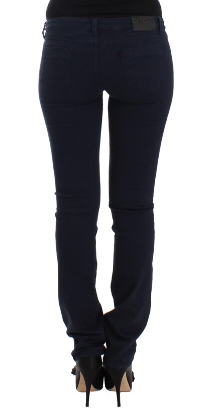 Costume National - Chic Blue Straight Leg Denim Delight