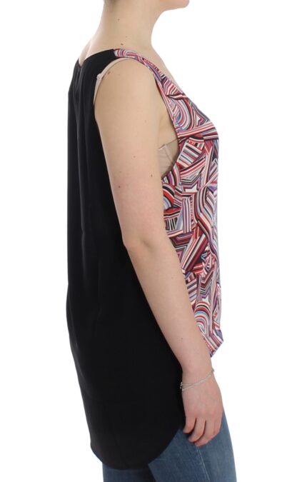 Costume National - Chic Multicolor Sleeveless Top