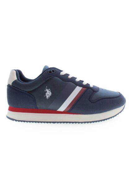 U.S. POLO ASSN. - Blue Polyester Men Sneaker