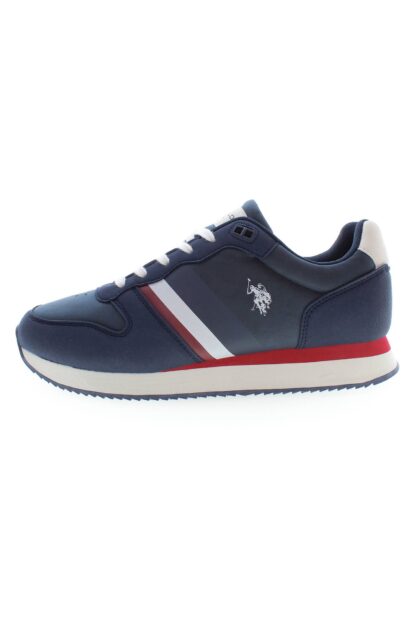 U.S. POLO ASSN. - Blue Polyester Men Sneaker