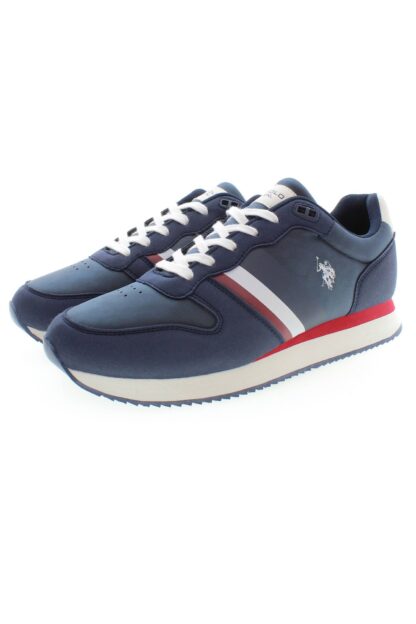 U.S. POLO ASSN. - Blue Polyester Men Sneaker