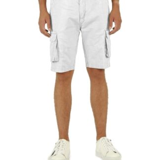 Fred Mello - Essential Cotton Cargo Bermuda Shorts - Blue