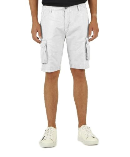 Fred Mello - White Cotton Men's Bermuda Shorts