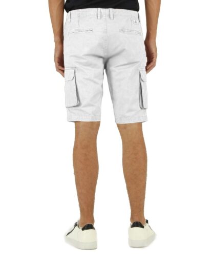 Fred Mello - White Cotton Men's Bermuda Shorts