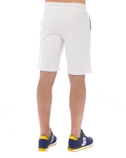 Fred Mello - White Cotton Men Short