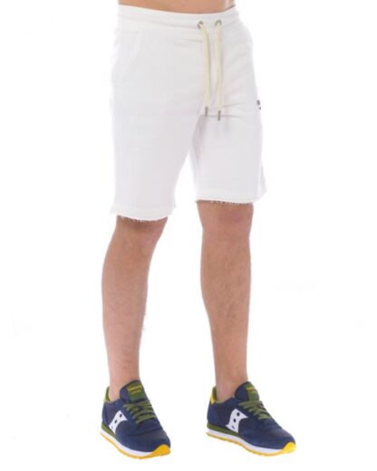 Fred Mello - White Cotton Men Short