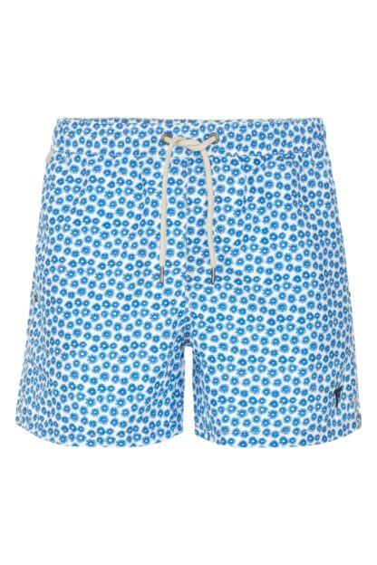 Fred Mello - Light Blue Polyester Men Swim Short