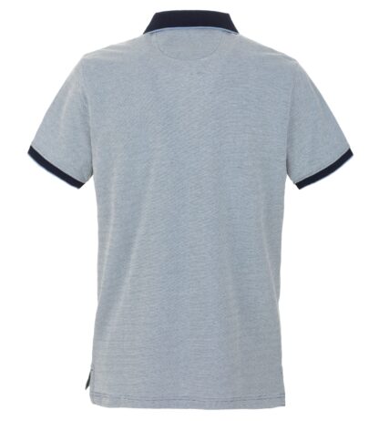 Fred Mello - Blue Cotton Men Polo Shirt