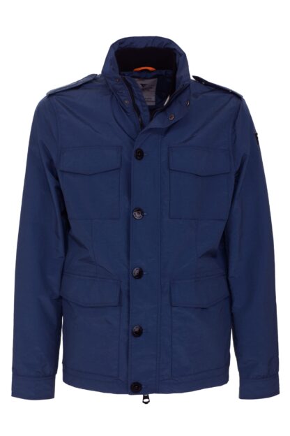 Fred Mello - Blue Nylon Men Jacket