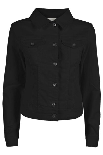 Yes Zee - Black Cotton Women Jacket