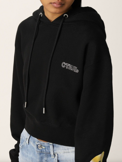 Heron Preston - Black Cotton Women Sweater